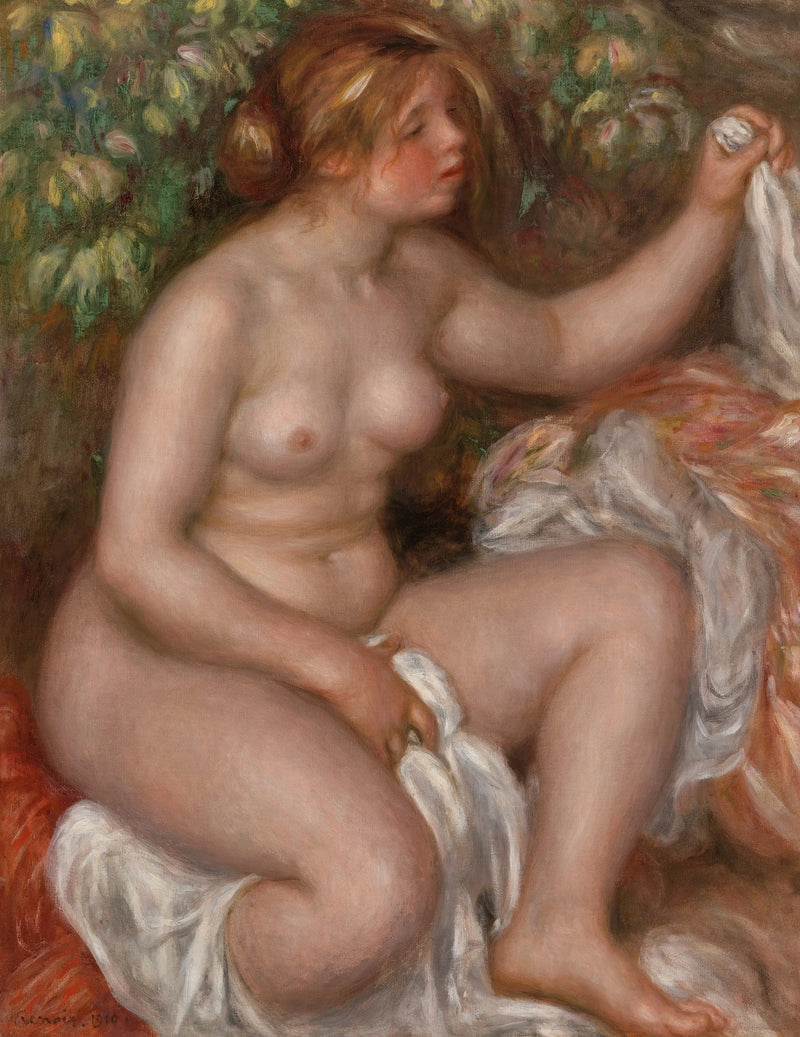 Después del baño (La Salida del baño) - Pierre-Auguste Renoir