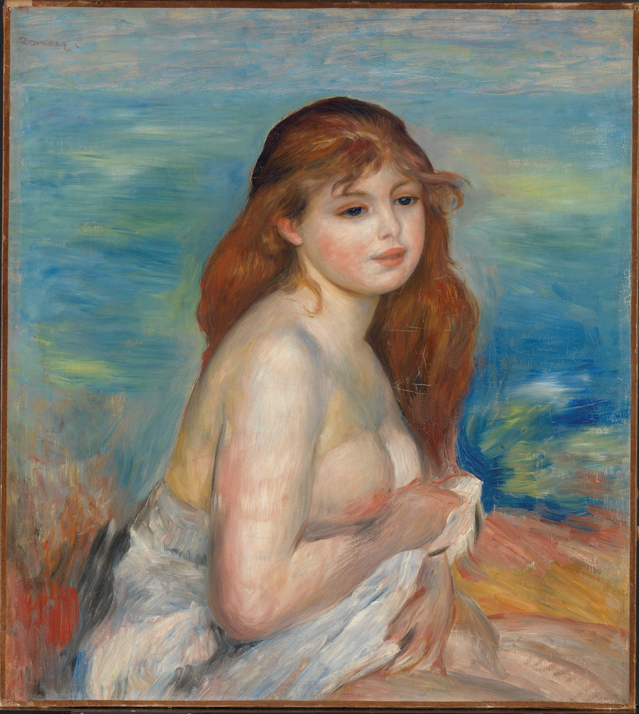 Después del baño - Pierre-Auguste Renoir