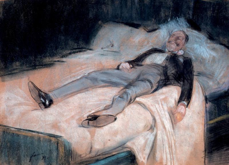 Después del baile, el fiestero - Jean-Louis Forain