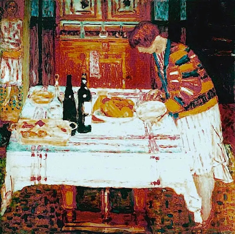 Después de la comida - Pierre Bonnard