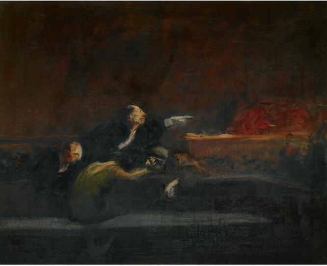 Después del Veredicto - Jean-Louis Forain