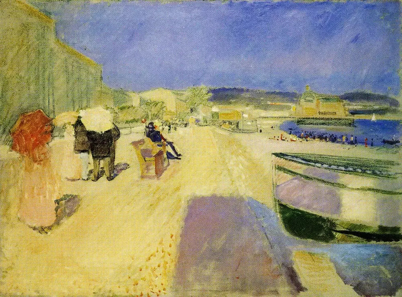 Tarde en el paseo de los Ingleses - Edvard Munch