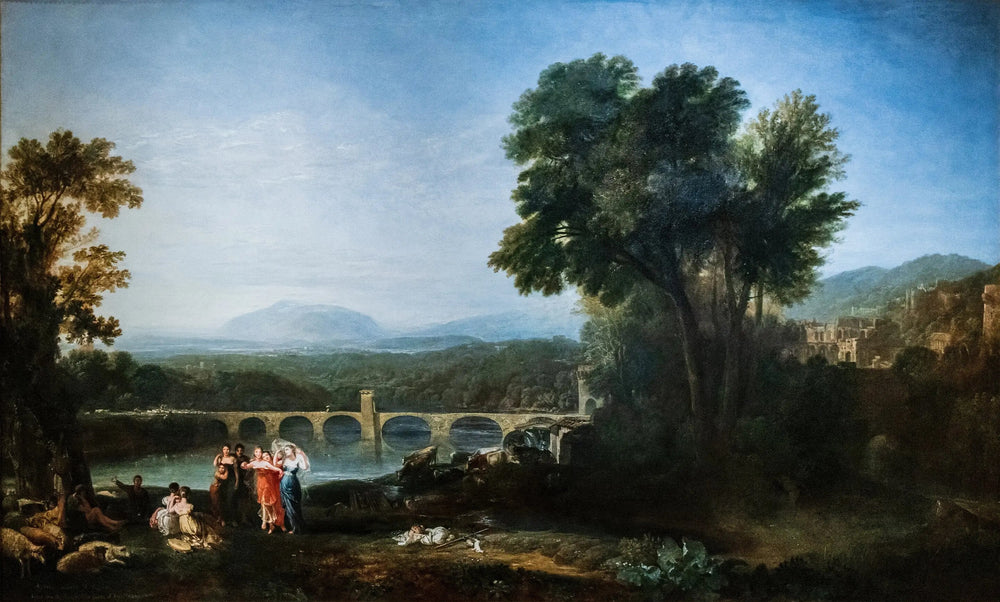 Apullia in Search of Appullus - J. M. W. Turner image 1 tableau peint à l’huile sur toile