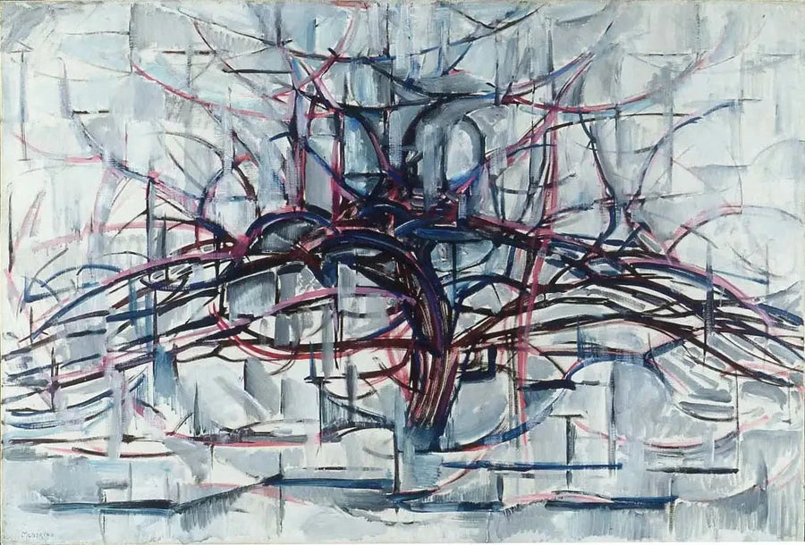 Árbol horizontal - Piet Mondrian