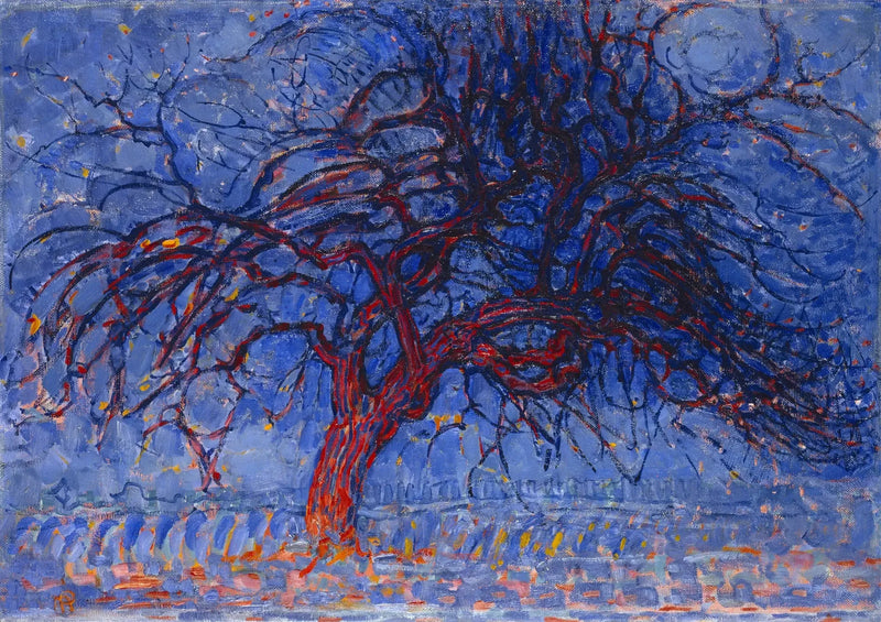 Árbol rojo - Piet Mondrian