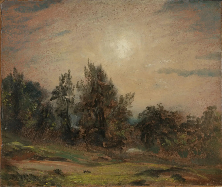 Árboles en Hampstead Heath - John Constable