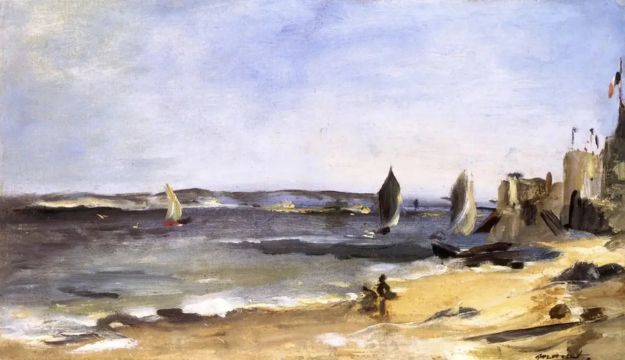 Arcachon, buen tiempo - Édouard Manet