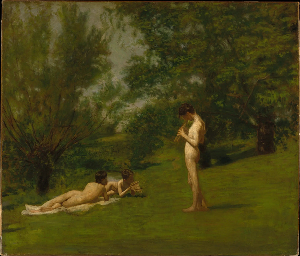 Arcadie - Thomas Eakins image 1 reproduction artisanale de tableau