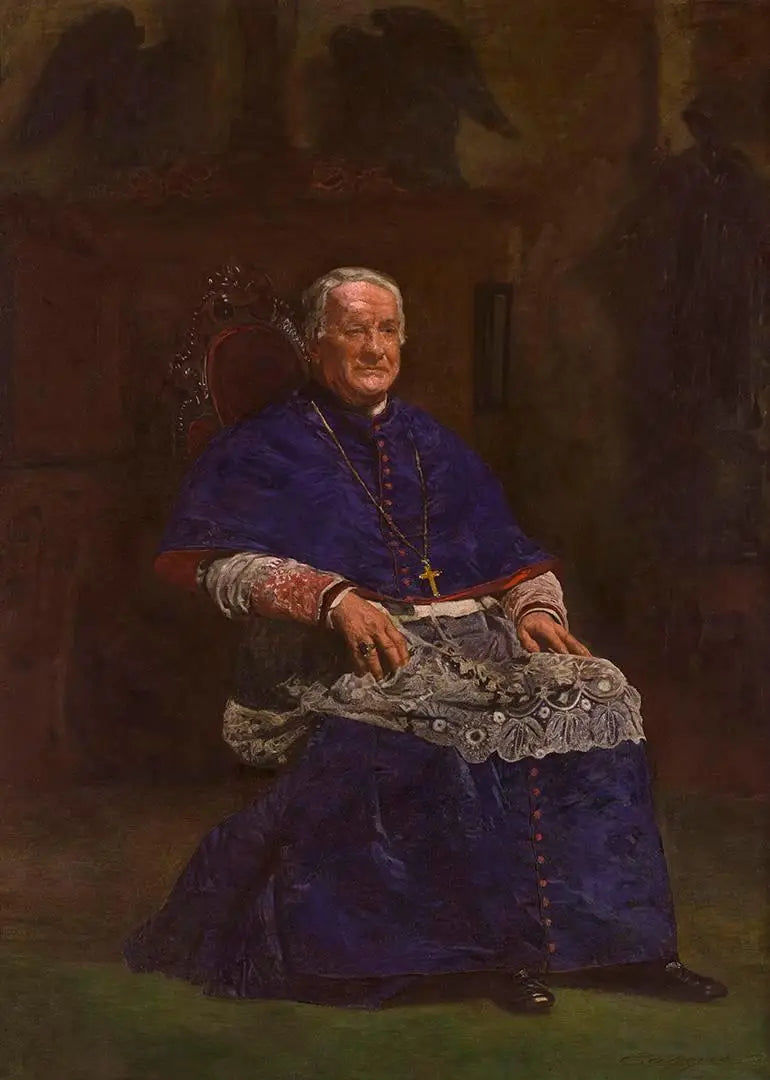 Arzobispo James Frederick Wood - Thomas Eakins