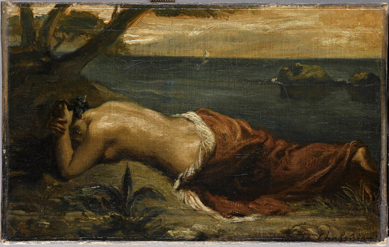 Ariane abandonada - Théodore Chassériau