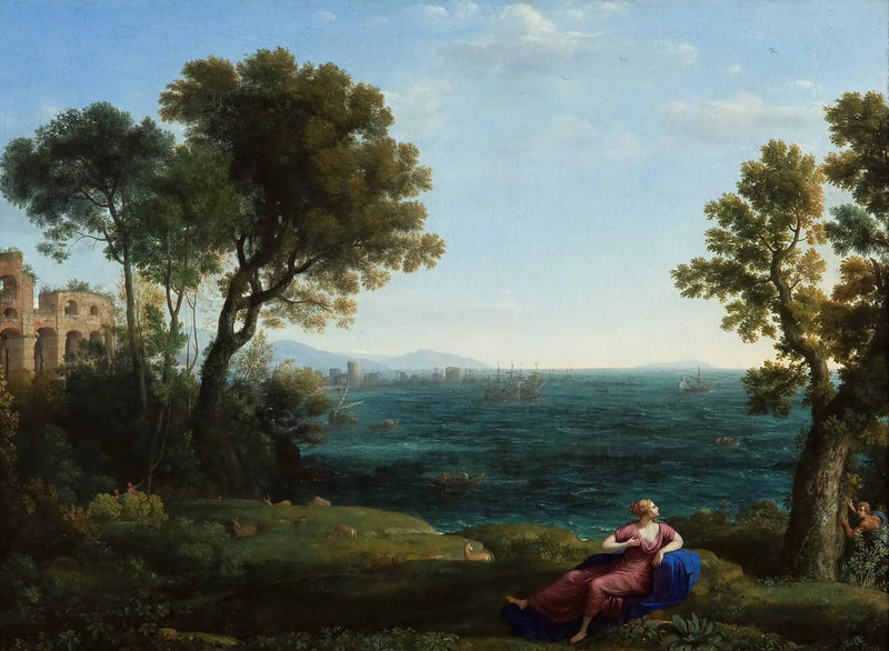Ariane y Baco en Naxos - Claude Lorrain