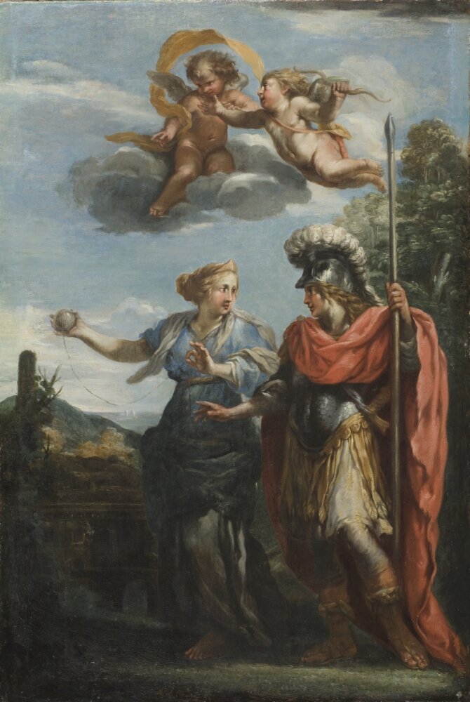 Ariane y Teseo - Pietro da Cortona
