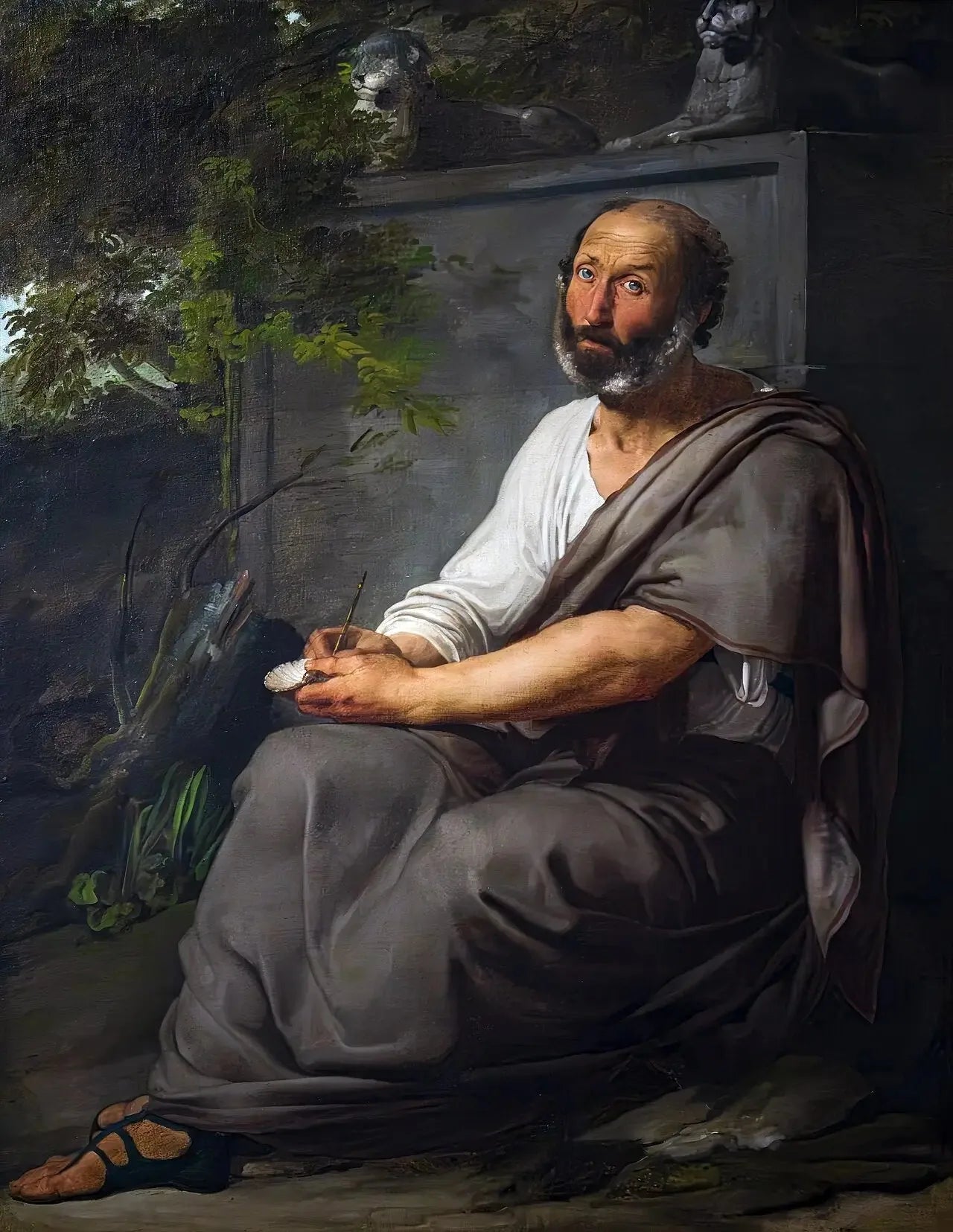 Aristide - Francesco Hayez image 2 copie de tableau peinte à la main