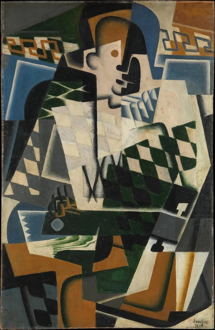 Arlequín con guitarra - Juan Gris