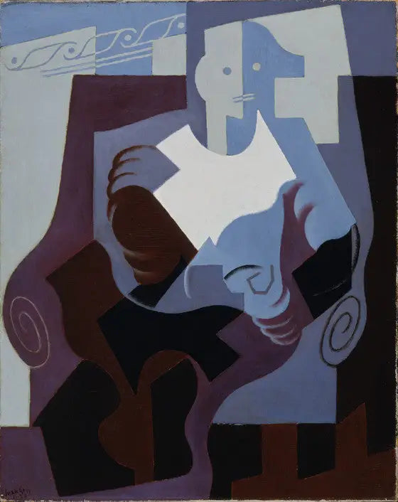 Arlequín sentado - Juan Gris