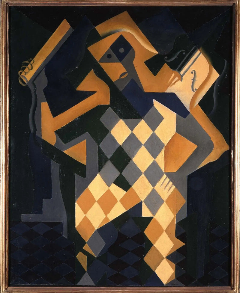 Arlequín con violín - Juan Gris
