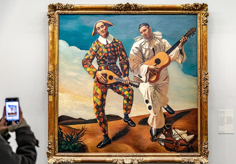 Arlequín y Pierrot - André Derain