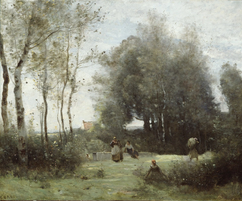 Arleux-Palluel, El Puente de las Citas - Jean-Baptiste Camille Corot
