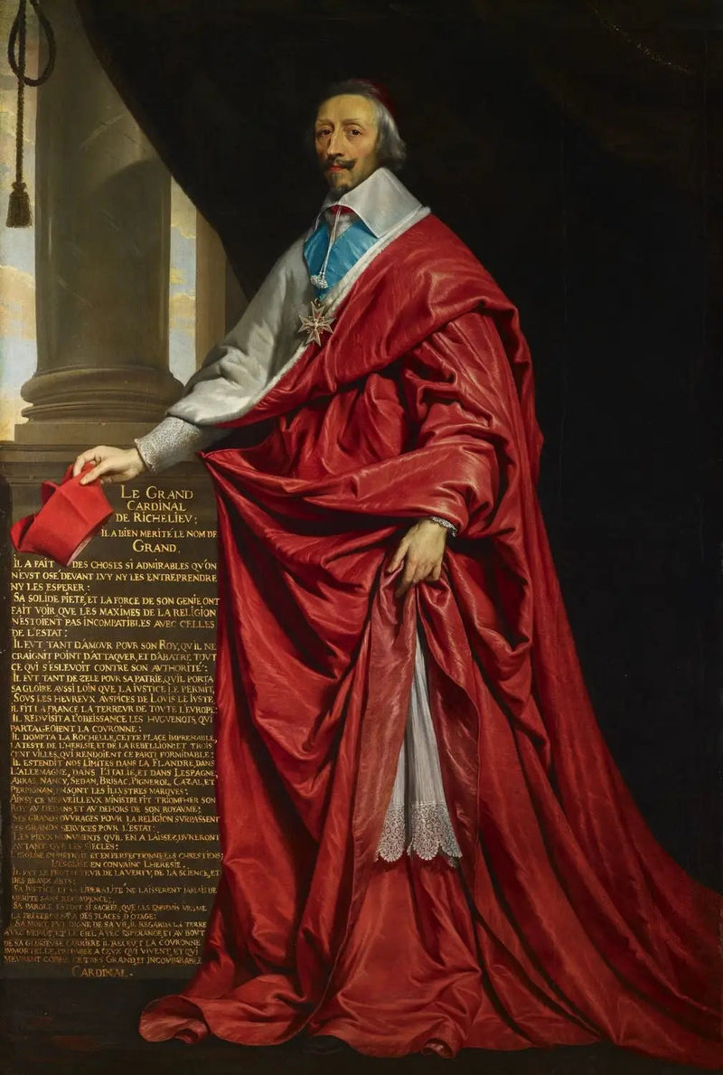 Armand, cardenal de Richelieu (1585-1642) - Philippe de Champaigne
