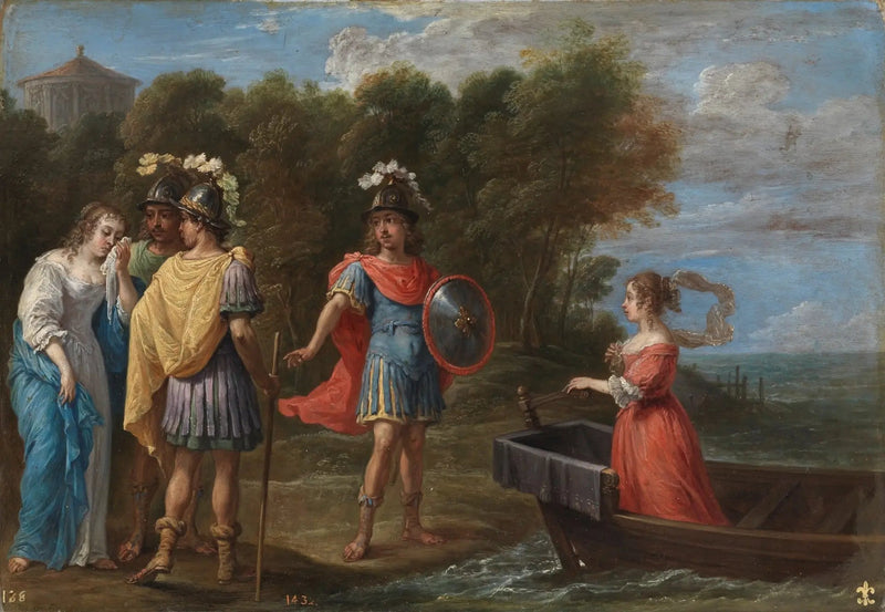 Armide y Renaud - David Teniers el Joven