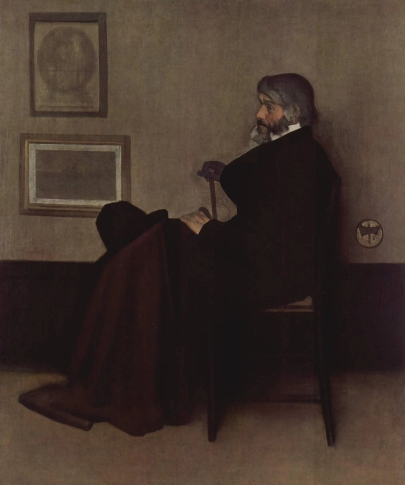 Arreglo en gris y negro n°2 - James Abbott McNeill Whistler