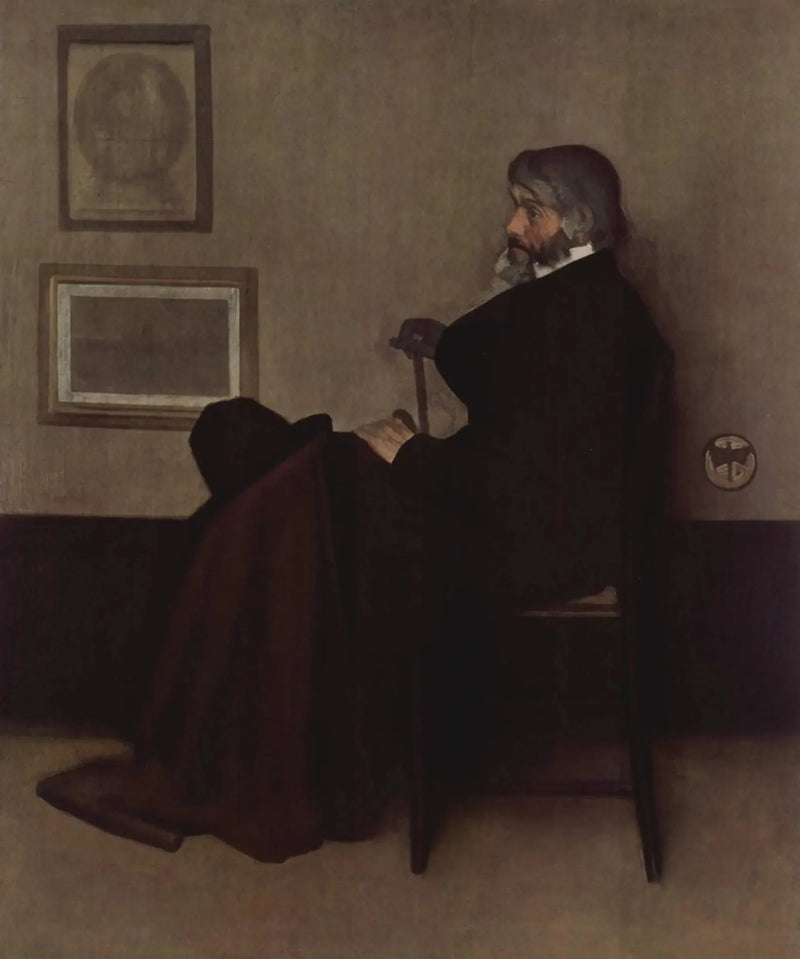 Arreglo en gris y negro n°2 - James Abbott McNeill Whistler