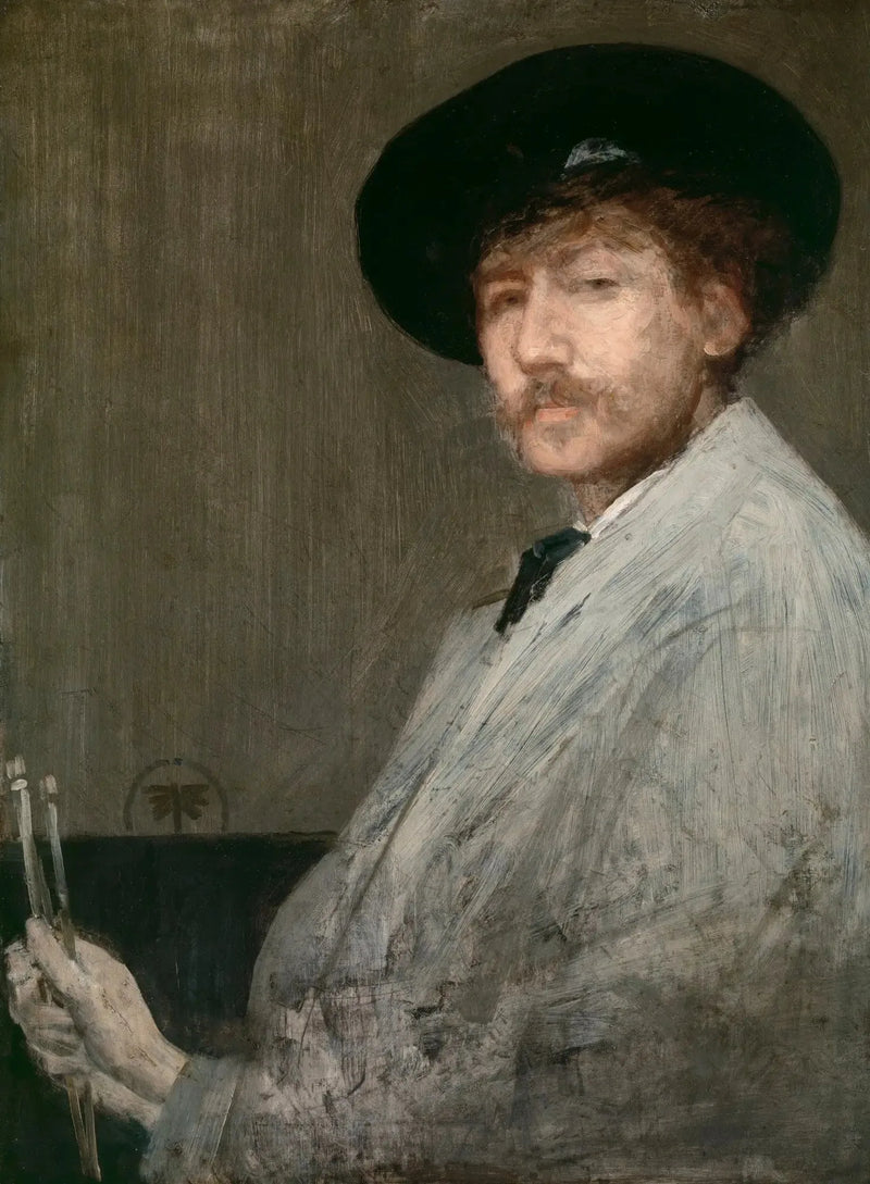 Arreglo en gris: retrato del pintor - James Abbott McNeill Whistler