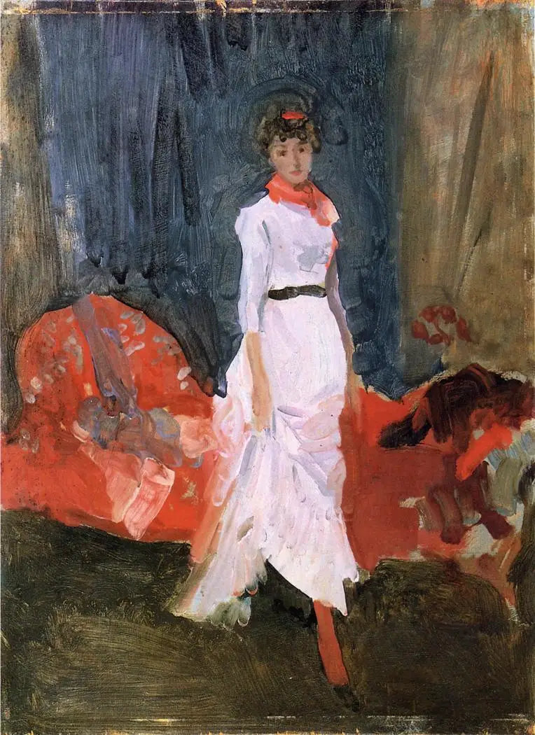 Arreglo en rosa, rojo y violeta - James Abbott McNeill Whistler