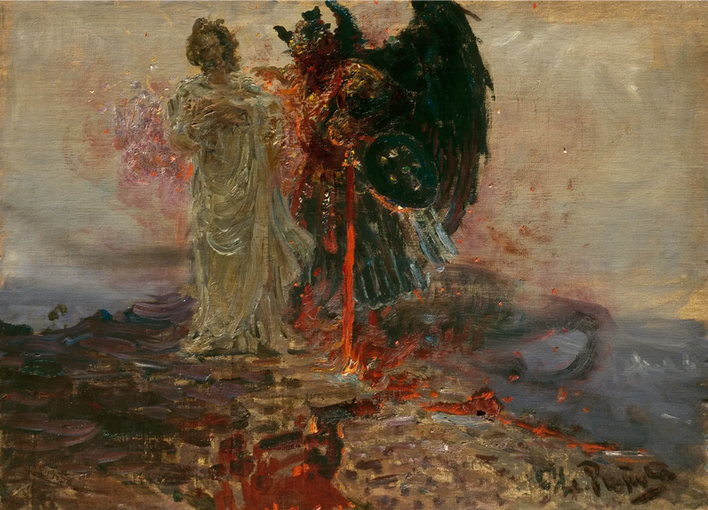 Trasero de mí, Satanás - Ilya Repin