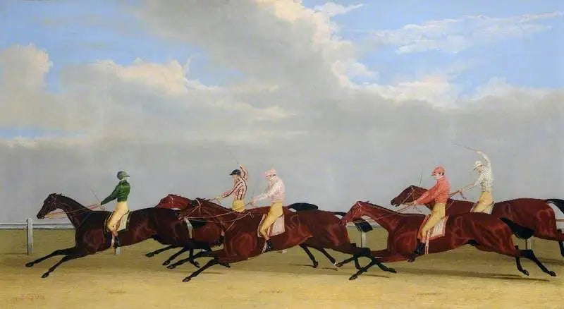Llegada de la Copa de Oro de 1827 - John Frederick Herring, Sr.