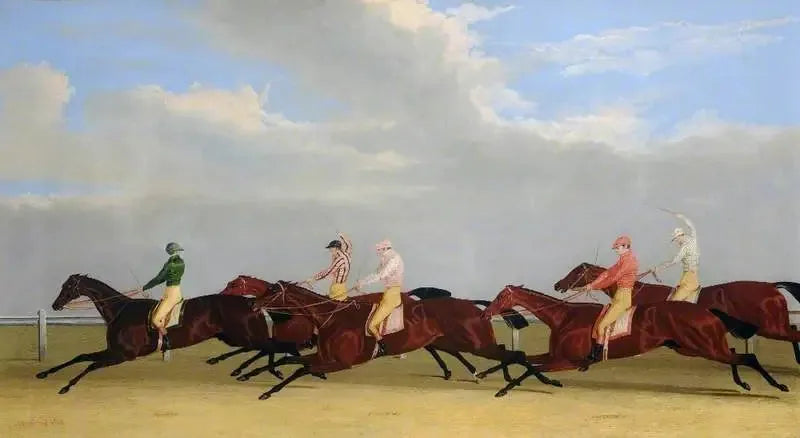 Llegada de la Copa de Oro de 1827 - John Frederick Herring, Sr.