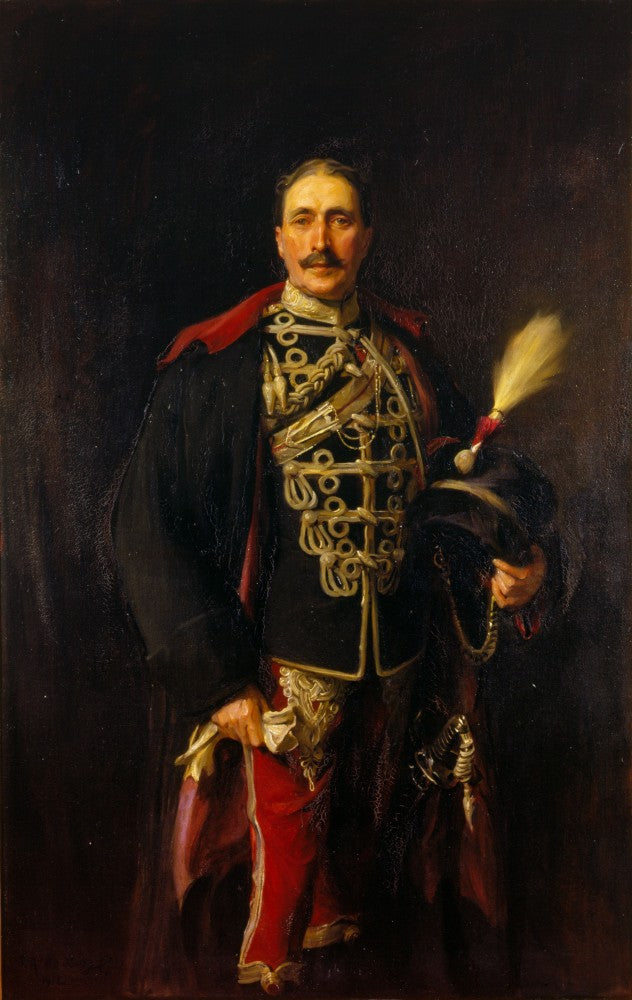 Arthur Annesley, undécimo vizconde Valentia, CB, MVO, DL, JP, miembro del Parlamento por Oxford, presidente del Consejo del Condado de Oxfordshire, coronel de los Húsares de Oxfordshire de la Reina - Philip de Laszlo