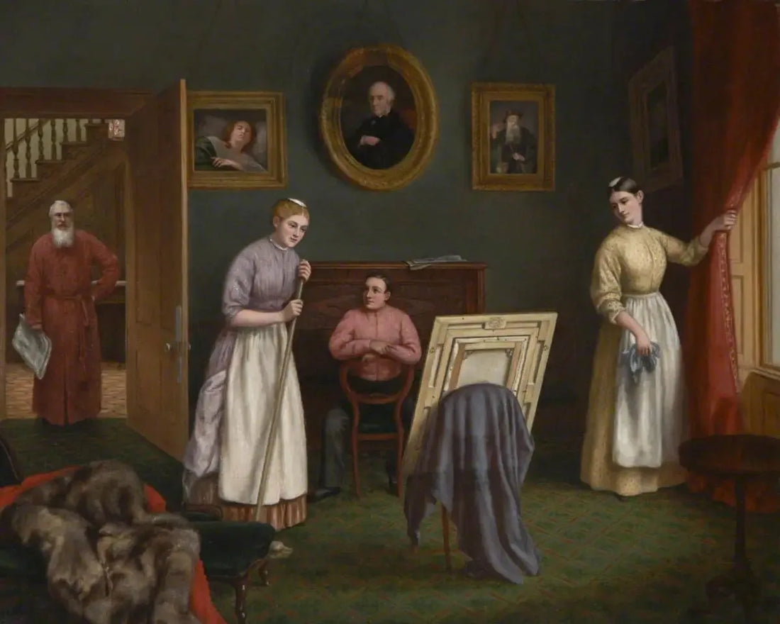 Artista en su taller - Fitz Henry Lane