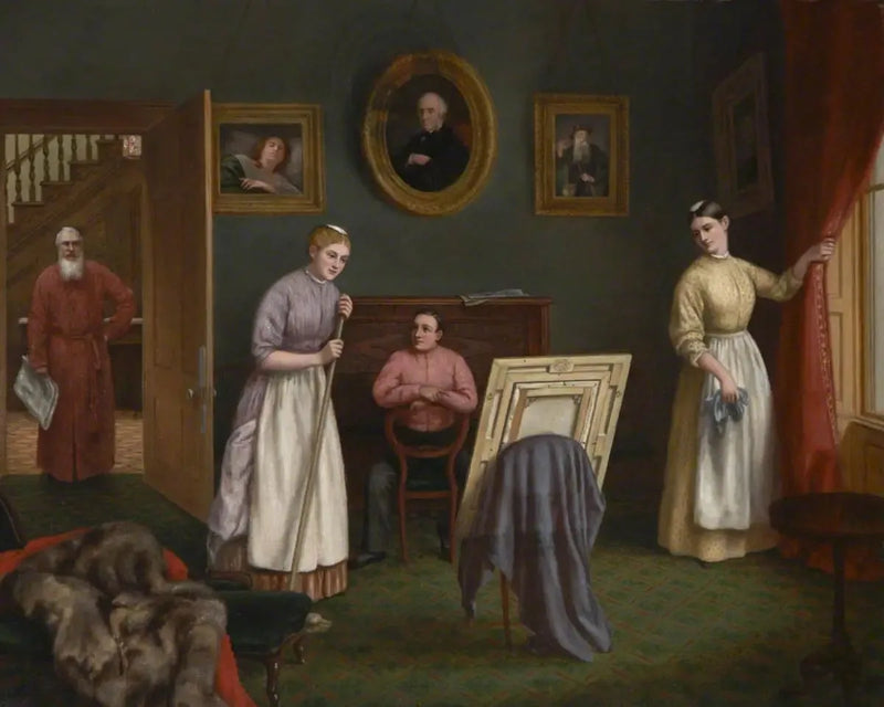 Artista en su taller - Fitz Henry Lane