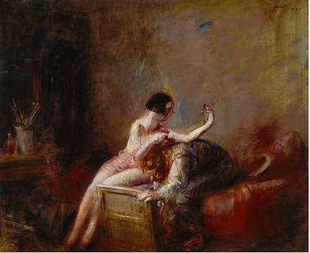 Artista y modelo - Jean-Louis Forain