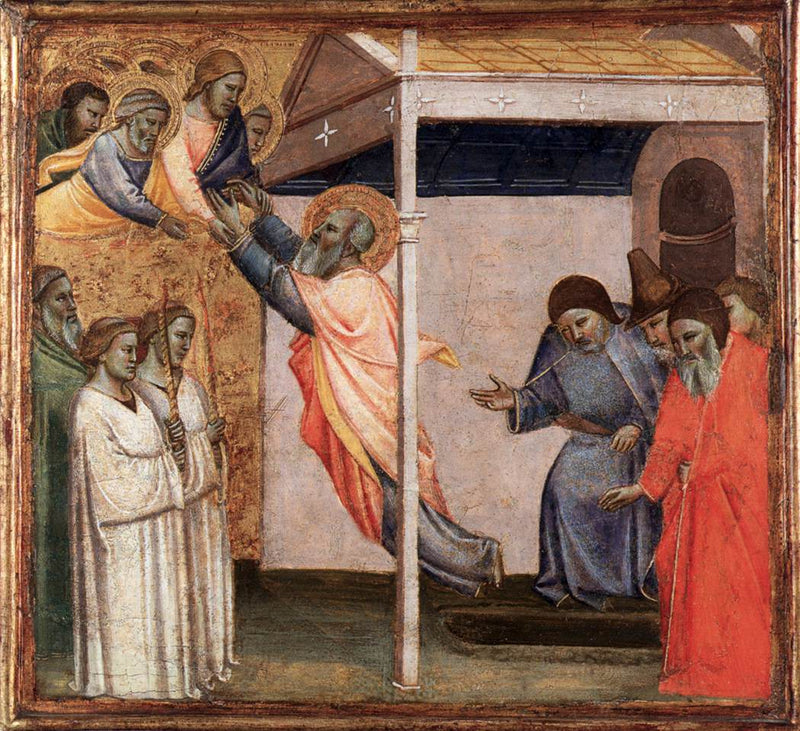 Ascensión de San Juan - Taddeo Gaddi