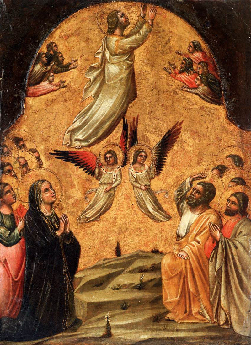 Ascensión de Cristo - Guariento di Arpo