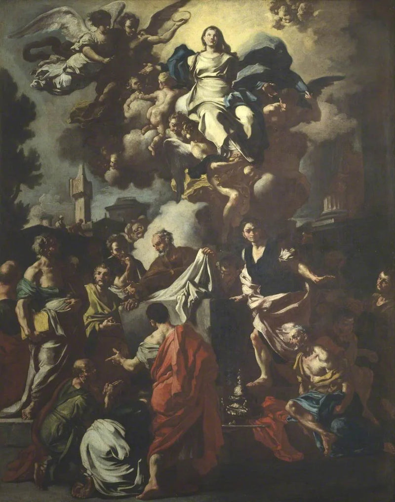 Asunción de la Virgen - Francesco Solimena