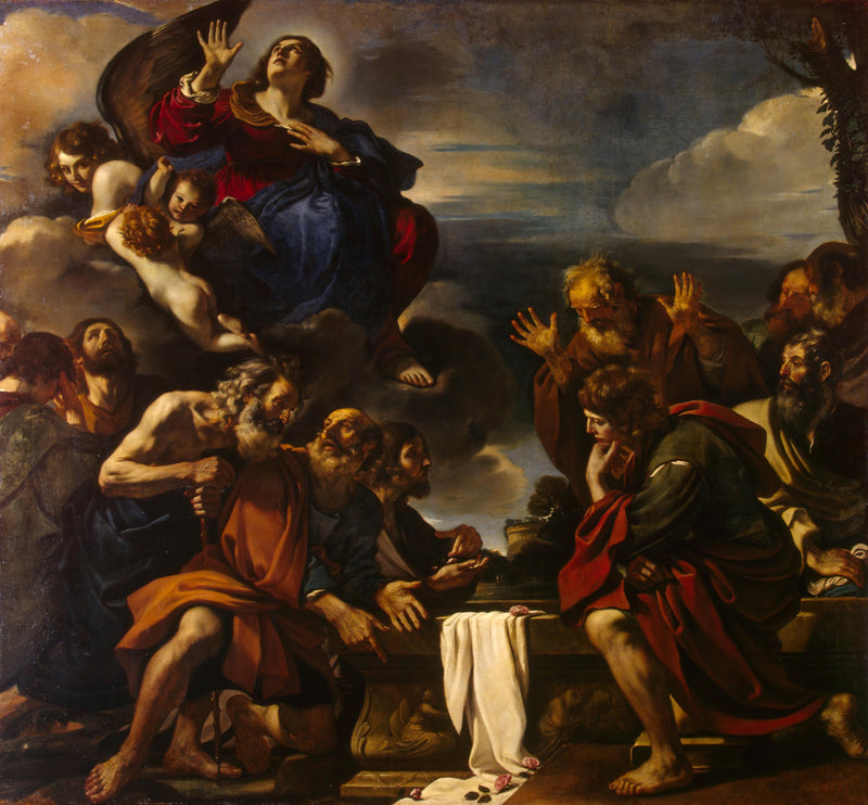 Asunción de María - Guercino
