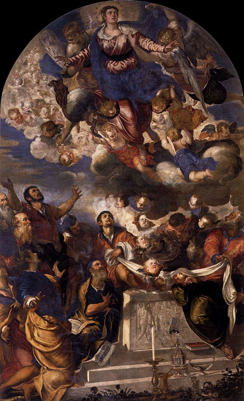 Asunción de María - Jacopo Tintoretto