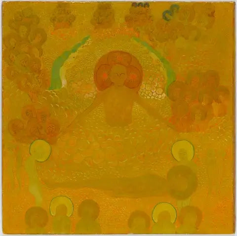 Asunción de un santo - Kazimir Malevich