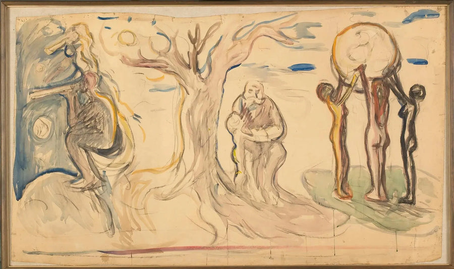 Astronomía, Historia y Geografía - Edvard Munch