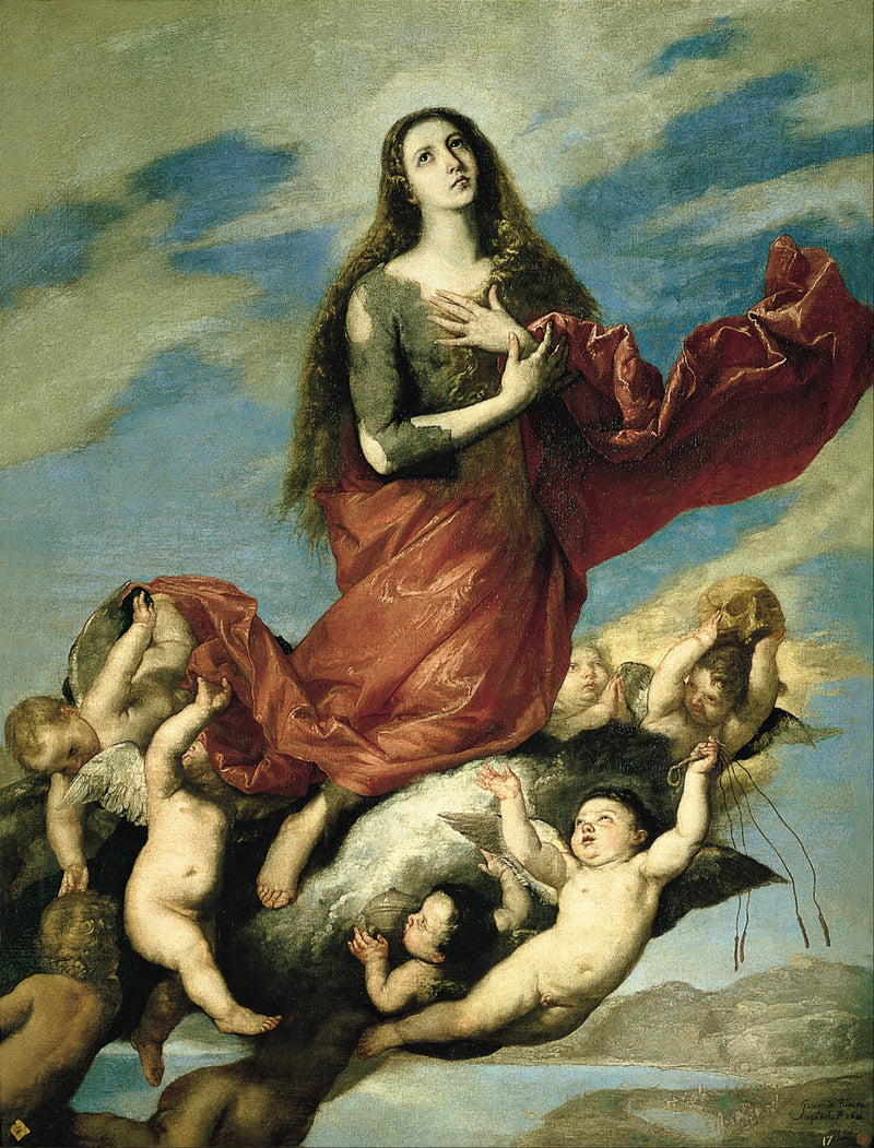 Asunción de la Magdalena, por José de Ribera