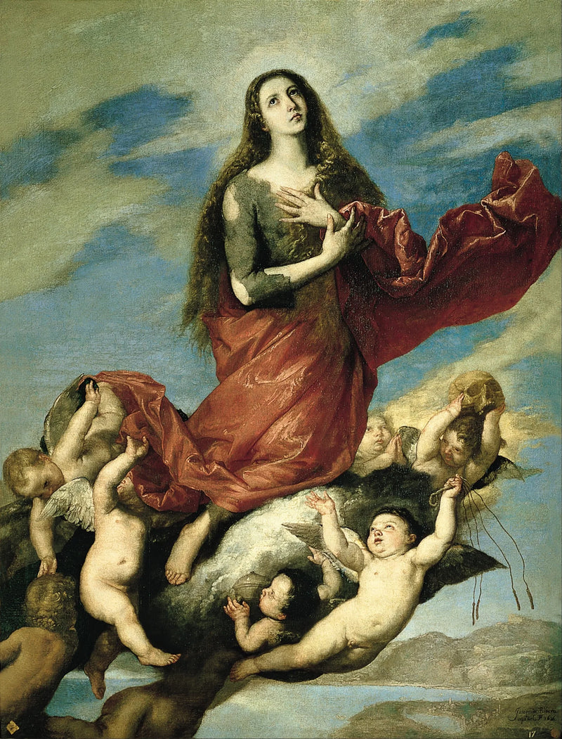 Asunción de la Magdalena, por José de Ribera