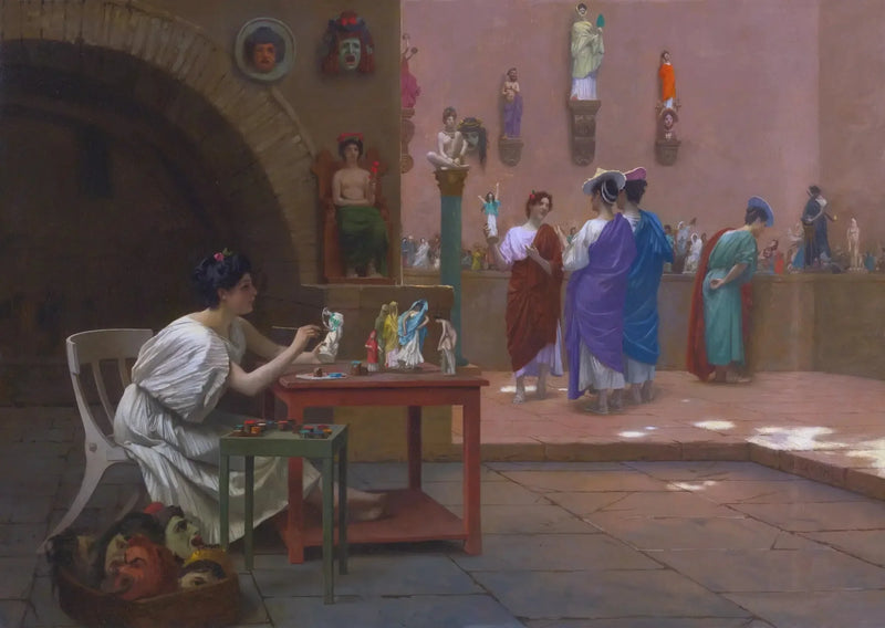 Taller de Tanagra - Jean-Léon Gérôme