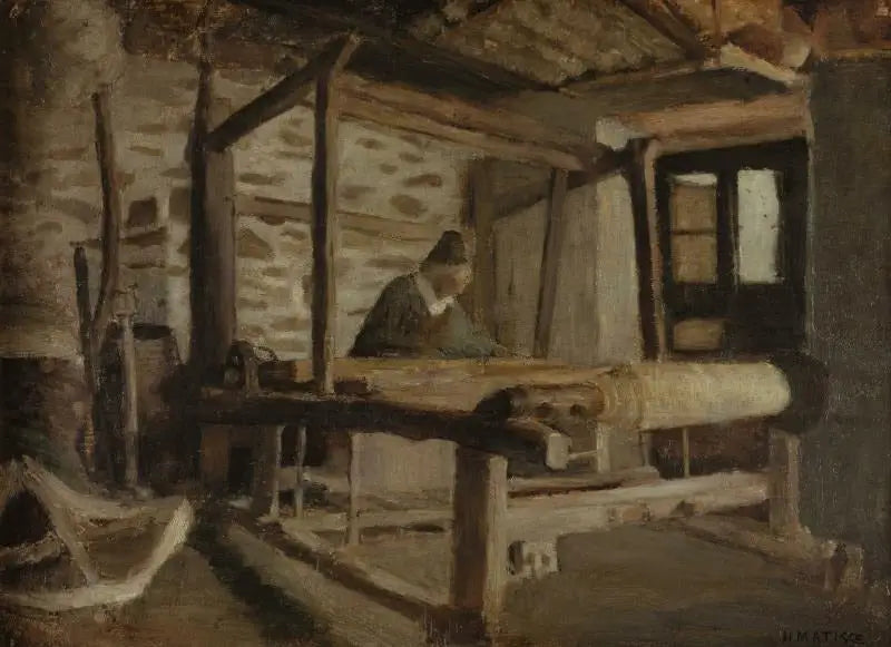 Taller de tejedores picardos - Henri Matisse