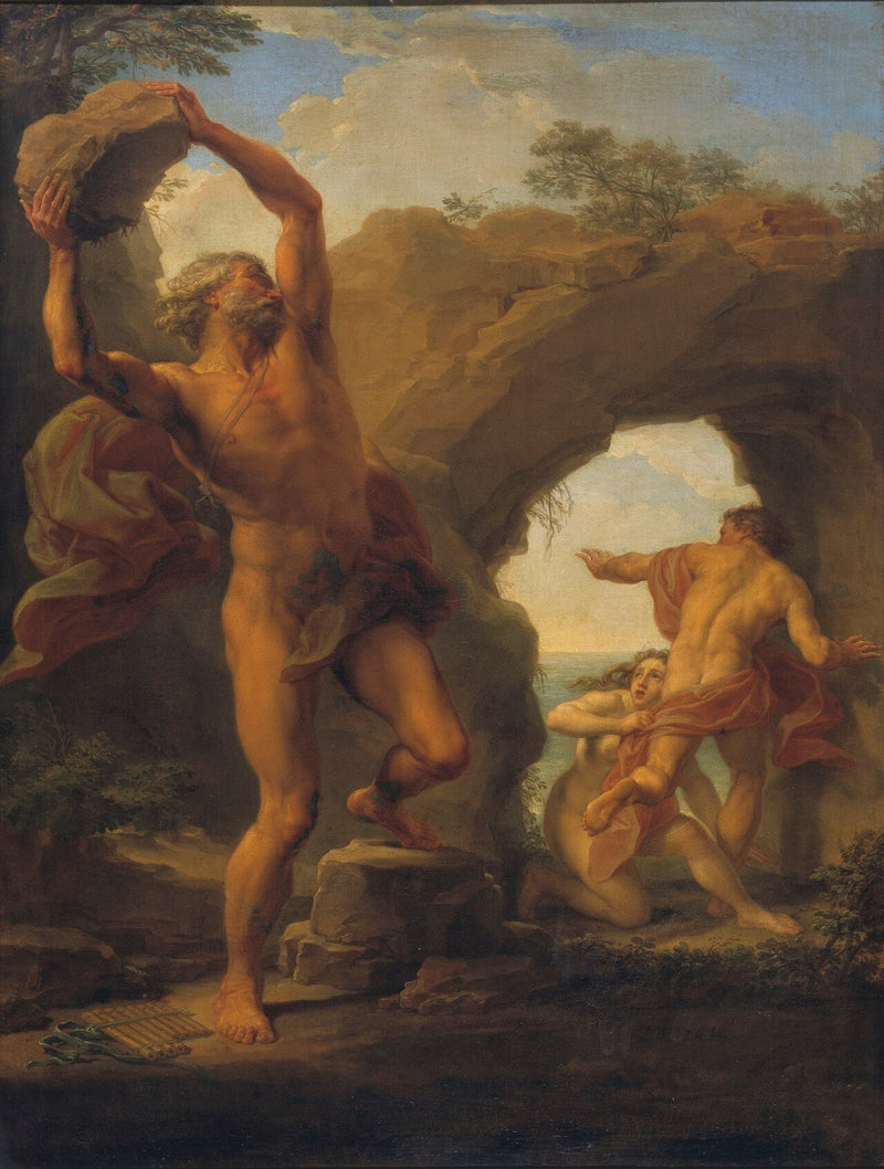 Atis y Galatea - Pompeo Batoni