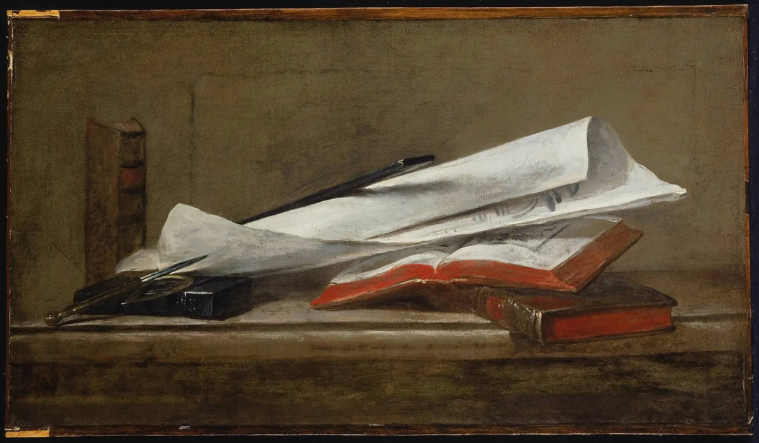 Atributos del arquitecto - Jean Simeón Chardin