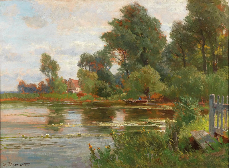 En la orilla del estanque - Hugo Darnaut