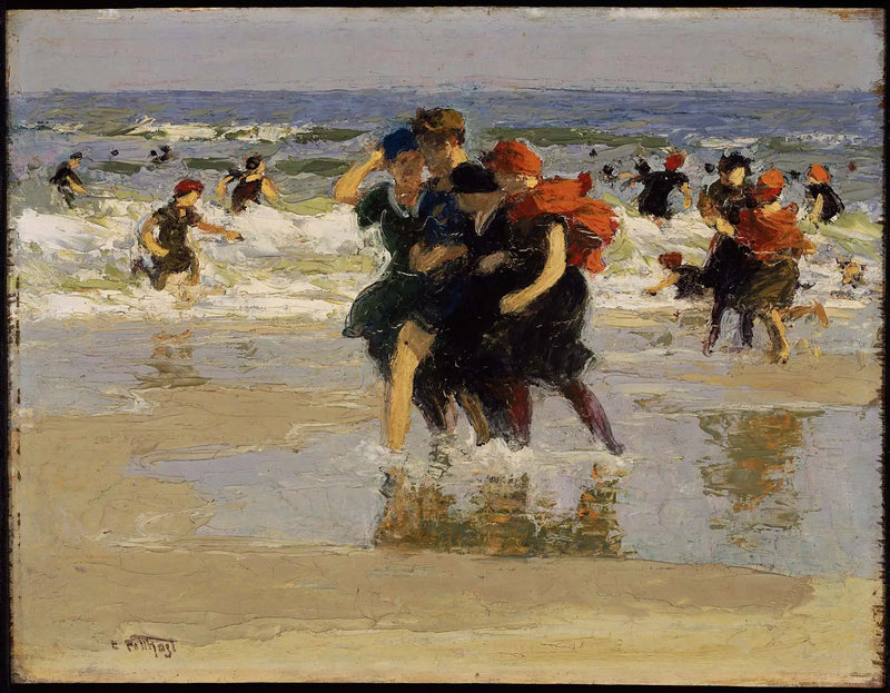 A orillas del mar - Edward Henry Potthast